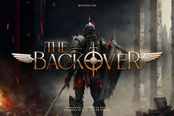 Backover Typeface: A Heroic Font for Campaigns