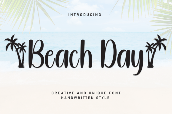 Beach Day: A Handwritten Font for Editorial Charm