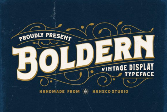 Boldern: A Timeless Display Font for Editorial Design