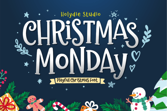 Christmas Monday: A Font for Winter Vibes and Web Design