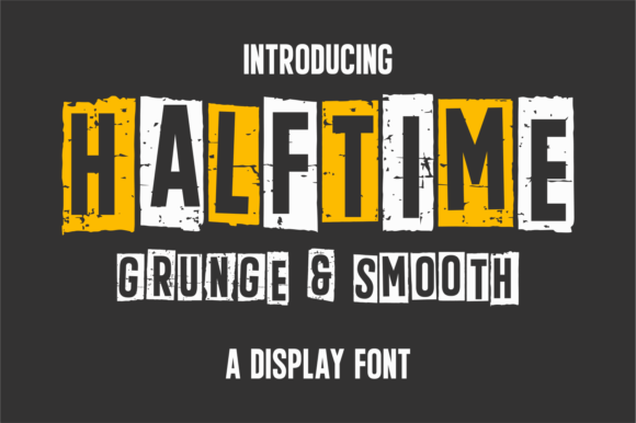 Halftime: A Font That Speaks Volume