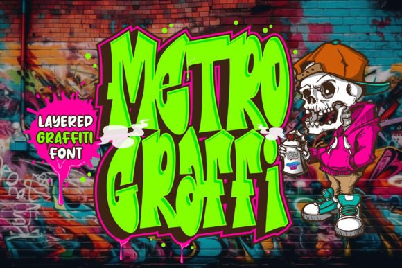 Metro Graffi: A Bold Font for Creative Crafters