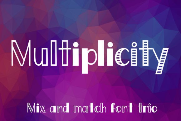 Multiplicity: A Versatile Font Trio for Dynamic Web Design
