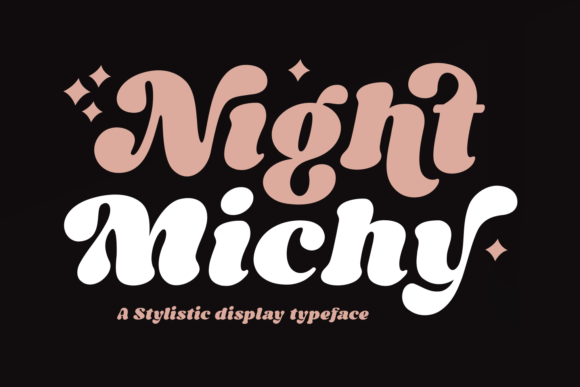 Night Michy: A Serif Font for Crafters and Product Creators