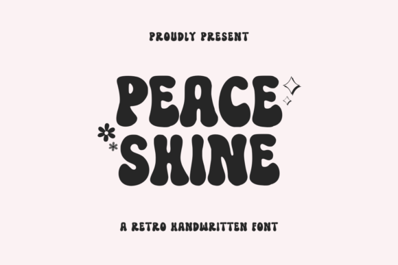 Peace Shine: A Versatile Display Font for Editorial Design