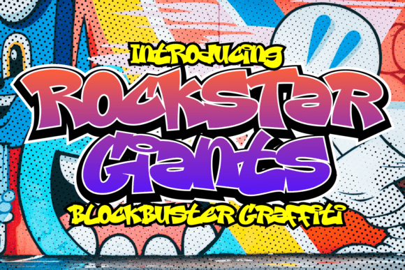 Rockstar Giants: A Font That Speaks Volumes for Your Brand