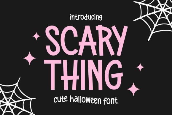 Scary Thing: A Spooky Font for Creative Branding