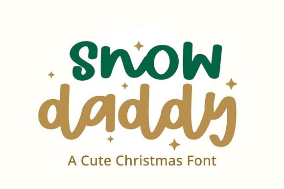 Snow Daddy: The Handwritten Font That Elevates Your Digital Brand