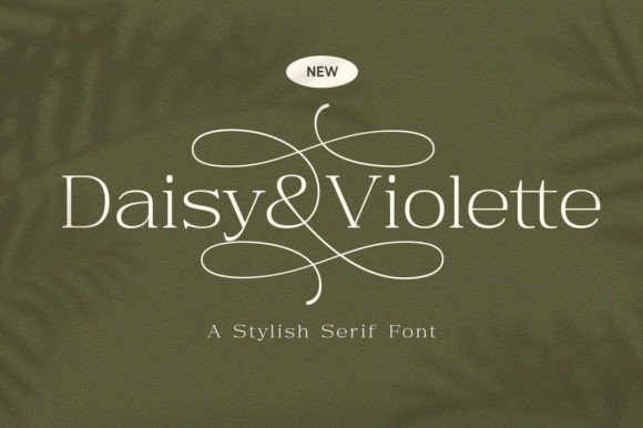 Stylish Modern Serif for Editorial Design